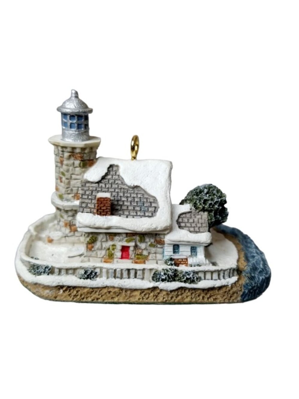 Harbour Lights Christmas Ornament Stonington Harbor Connecticut Society Exclusiv